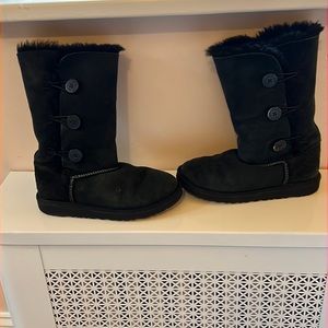 Ugg girls Bailey button boots size 3
